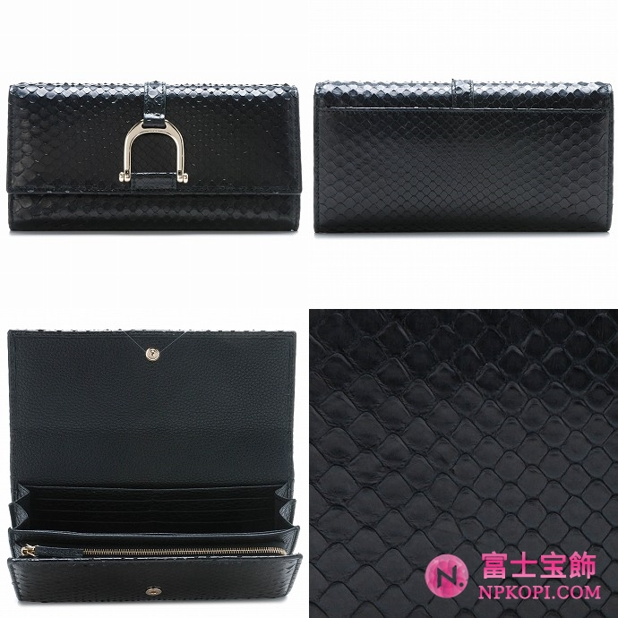 GUCCI/グッチ 2012年春夏新作GREENWICH2つ折り長財布 257124 ED1EG 1000 